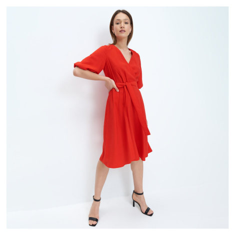 Mohito - Zavinovací šaty - Červená