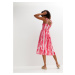 Bonprix BODYFLIRT šaty na ramínka Barva: Růžová, Mezinárodní