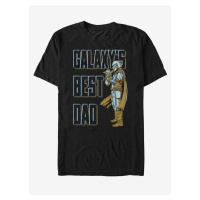 Černé unisex tričko ZOOT.Fan Star Wars Daddy MandoO
