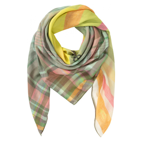 Šála camel active print shawl lemonade