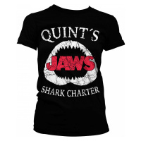 Čelisti tričko, Quint´s Shark Charter, dámské