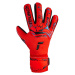 Reusch ATTRAKT GRIP EVOLUTION FINGER SUPPORT Fotbalové brankářské rukavice, červená, velikost