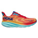 HOKA ONE ONE-Clifton 9 Wide cerise/cloudless Červená