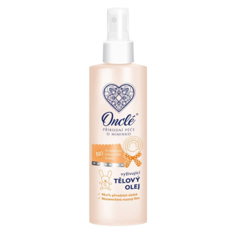 Onclé Baby vyživující tělový olej pro děti od narození 200 ml