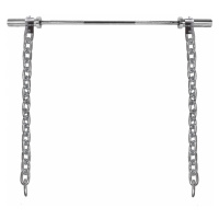 Vzpěračské řetězy s tyčí inSPORTline Chainbos Set 2x25 kg