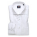 Pánská košile klasická bílá s hladkým vzorem 12367