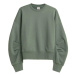 4F-WOMENS SWEATSHIRTS H4Z21-BLD019-42S-LIGHT GREEN Zelená