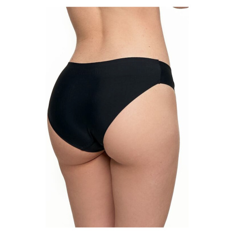 Bezešvé kalhotky Mini Bikini černé Moraj