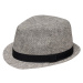 Unisex trilby klobouk Hubert šedý