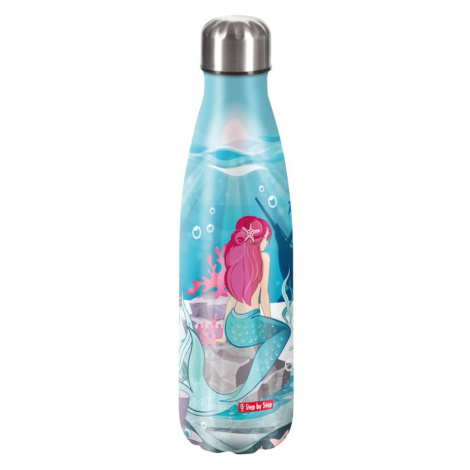 Izolovaná láhev na pití z nerezové oceli 0,50 l, Mermaid Bella Hama - Step By Step