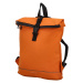 Trendy dámský pogumovaný batoh Andree,   oranžová