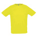 SOĽS Sporty Pánské triko s krátkým rukávem SL11939 Neon yellow