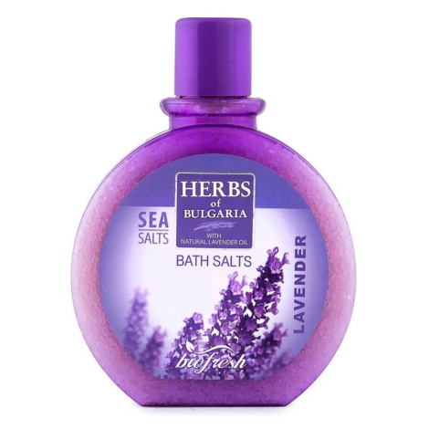 Mořská koupelová sůl z levandule Lavender 360g HERBS OF BULGARIA - LAVENDER