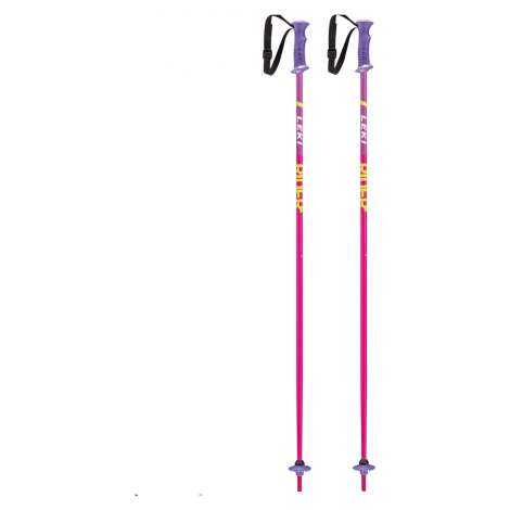 Lyžařské hole Leki Rider Délka holí: 85 cm / Barva: růžová/fialová
