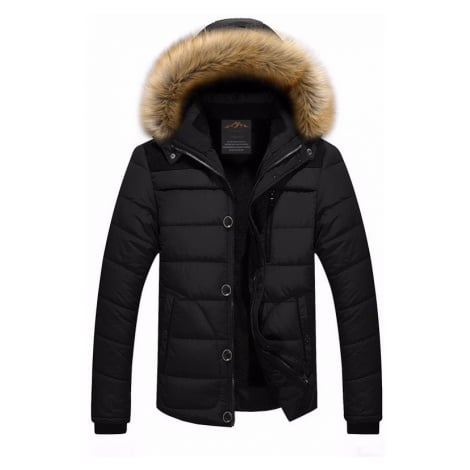 Pánská zimní bunda s kožichem - 4 barvy FashionEU