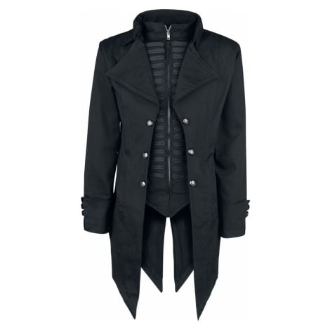 Poizen Industries Barnes Coat Kabát černá