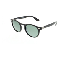 H.I.S. POLARIZED-HPS08118-1, black, green with silver flash POL, Černá