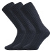 Boma Pracovní Pánské ponožky - 3 páry BM000001029900154929 antracit