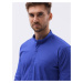 Pánská elegantní košile s dlouhým rukávem - nebesky modrá K307