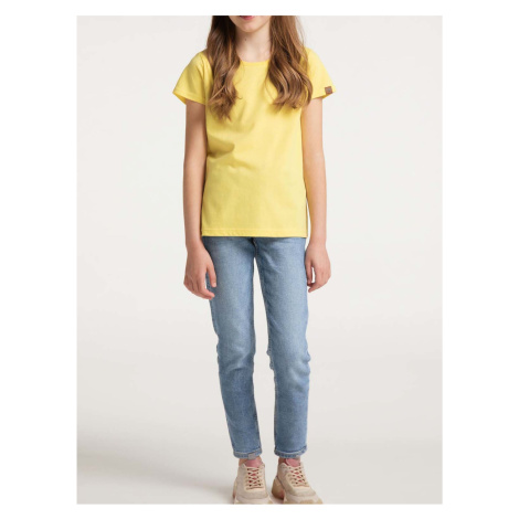 Žluté holčičí basic tričko Ragwear Violka - Holky