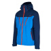 BLIZZARD-Mens Ski Jacket Stelvio, bright blue/dark blue/red Modrá