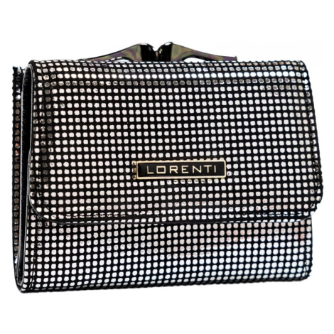 Luxusní dámská kožená peněženka Lorenti Dystas, černá