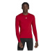 adidas TECHFIT Pánské termo triko, červená, velikost