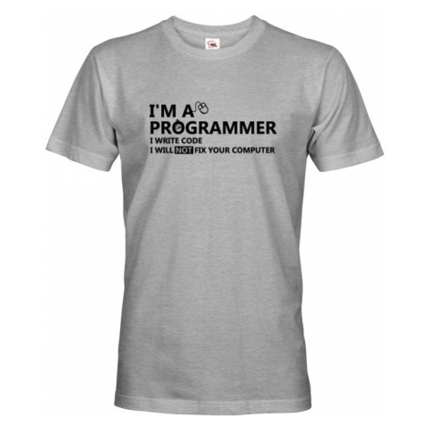 Pánské tričko - Jsem programátor BezvaTriko