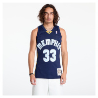 Dres Mitchell & Ness Memphis Grizzlies 33 Marc Gasol Dark Jersey Navy