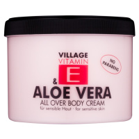 Village Vitamin E Aloe Vera tělový krém 500 ml