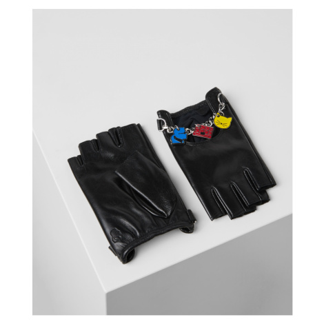 Rukavice Karl Lagerfeld K/Charm Glove - Černá