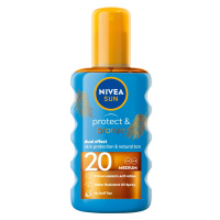 Nivea Olej na opalování ve spreji podporující zhnědnutí SPF 20 Sun (Protect & Bronze Oil) 200 ml