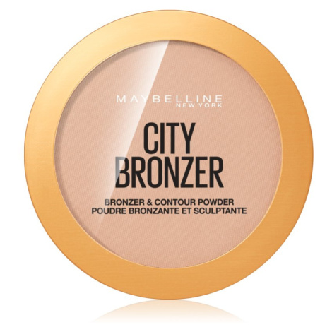 Maybelline City Bronzer bronzer a konturovací pudr odstín 250 Medium Warm 8 g