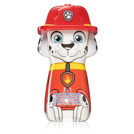 Nickelodeon Paw Patrol Marshall sprchový gel a šampon 2 v 1 pro děti 400 ml