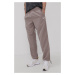 Kalhoty Reebok Classic GJ5873 pánské, hnědá barva, jednoduché