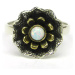 AutorskeSperky.com - Stříbrný prsten s opálem - S7007