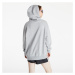 Nike Oversized Fleece Hoodie Dk Grey Heather/ Base Grey/ White