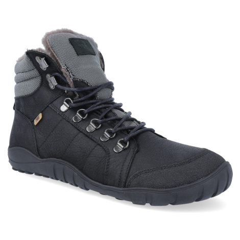Barefoot zimní obuv Koel - Paul LambWool Black černé Koel4kids