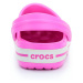 pantofle Crocs Crocband Clog K - Party Pink