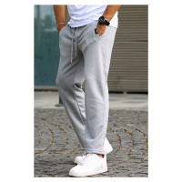 Madmext Dyed Gray Basic Trousers 5479