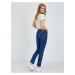 Tmavě modré dámské straight fit džíny Levi's® 724