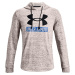 Under Armour Rival Terry Logo Hoodie-WHT