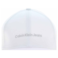 Calvin Klein Jeans dámská kšiltovka K60K6088490LI White-Silver Logo Bílá