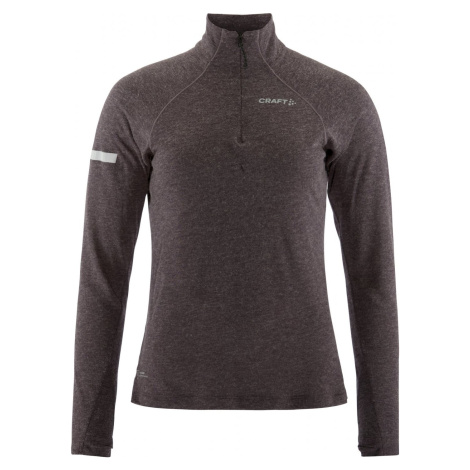 Dámské merino triko CRAFT ADV SubZ Wool LS 3 - fialová