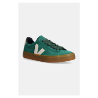 Semišové sneakers boty Veja Campo zelená barva, CP0303695A