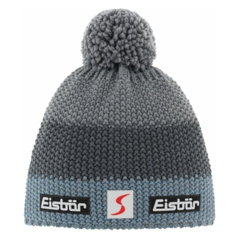 EISBÄR-Star Pompon MÜ SP kids - steelbluemel-anthrazit-graumel Modrá 50/58cm Eisbär