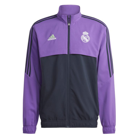 Real Madrid pánská bunda Presentation Condivo purple Adidas