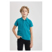 DEFACTO Boy Regular Fit Polo Neck Pique Polo T-Shirt