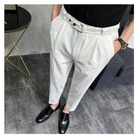 Pánské elegantní kalhoty Korean styl Slim Fit JFC FASHION