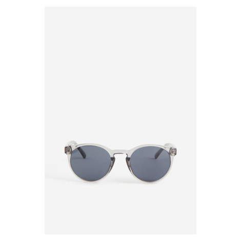 H & M - Kulaté sluneční brýle - šedá H&M